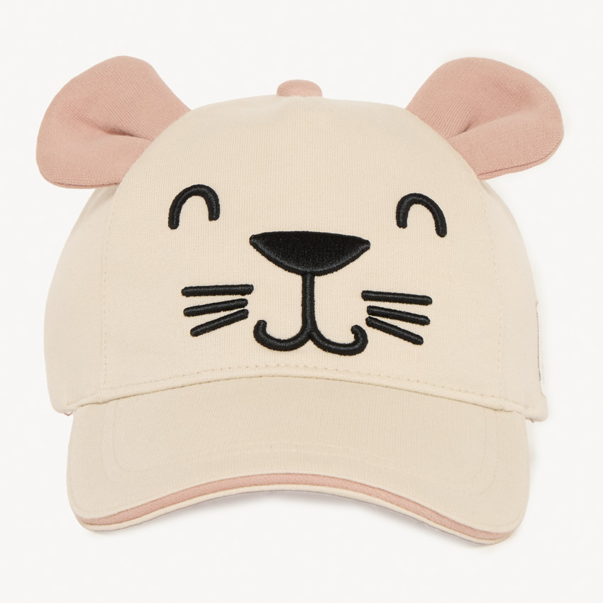 Casquette en maille lion avec oreilles 3D pour bébé garçon 
