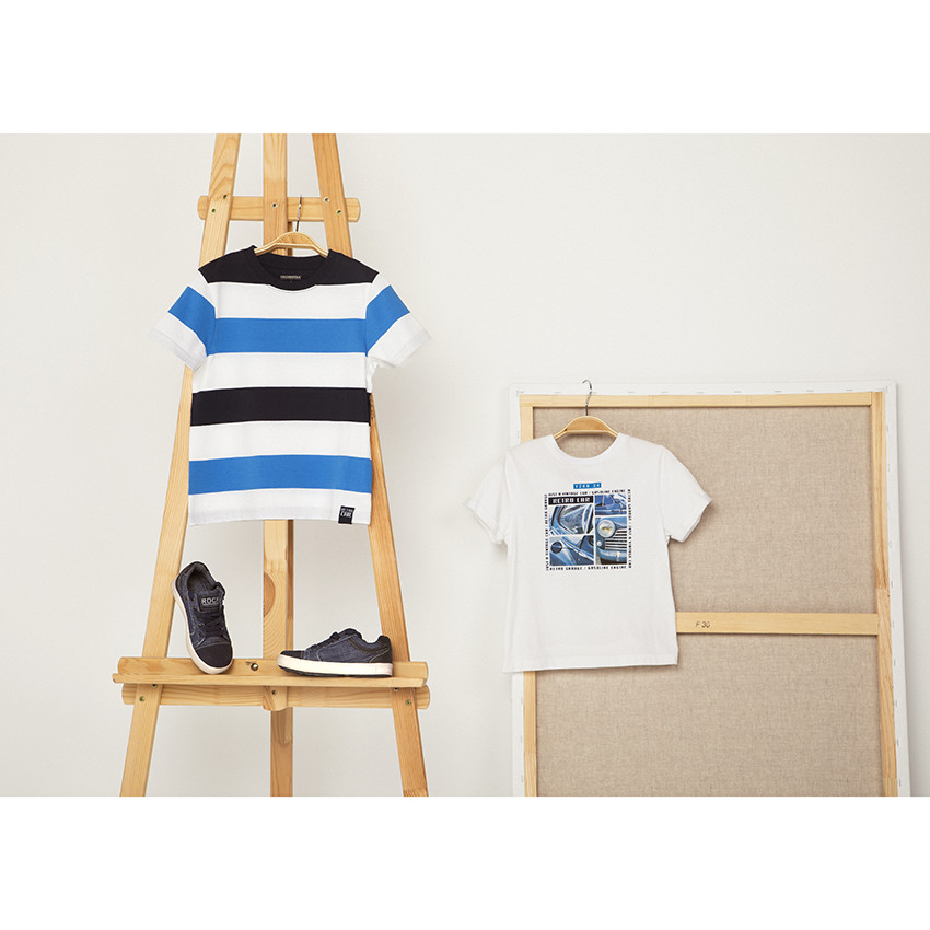 Ensemble de plage t-shirt + bermuda twisteed pour garçon 
