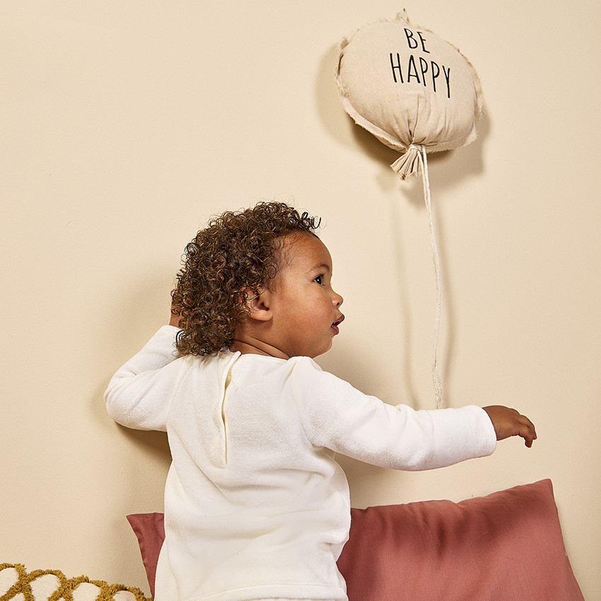 Pyjama long 2 pièces en velours pour bébé fille 