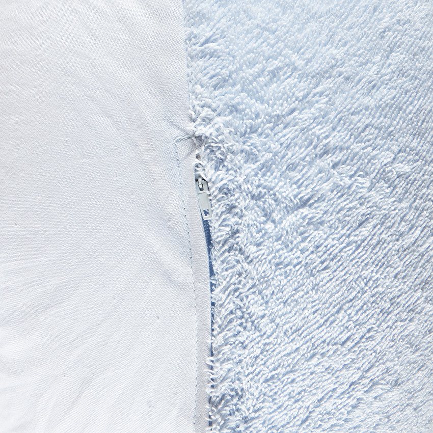 Housse de coussin d'allaitement - Bleu clair 