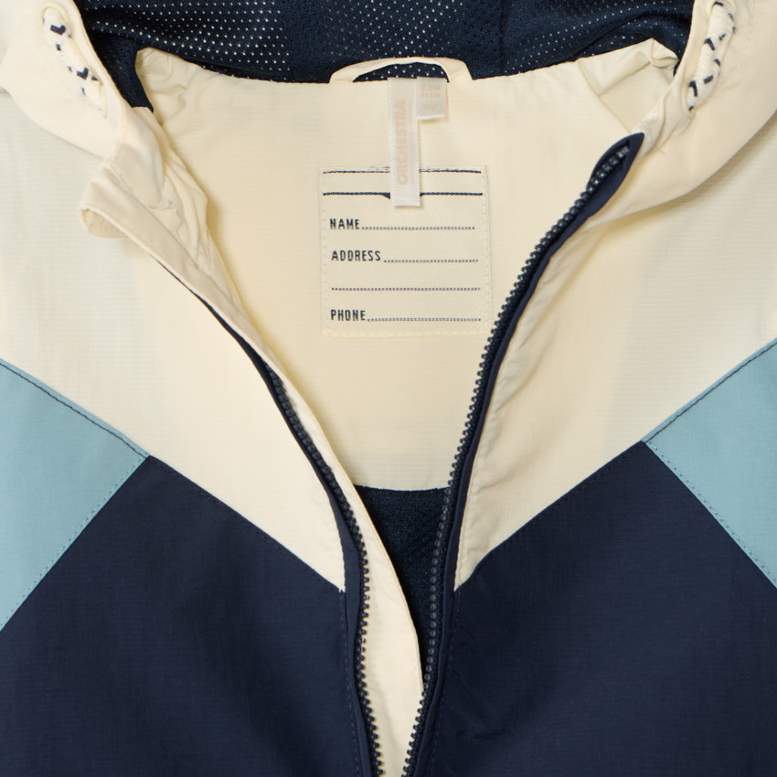 Coupe-vent à capuche en ripstop imperméable pour bébé garçon 