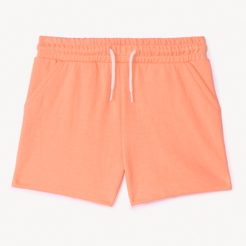 Short en maille coloris uni pour fille