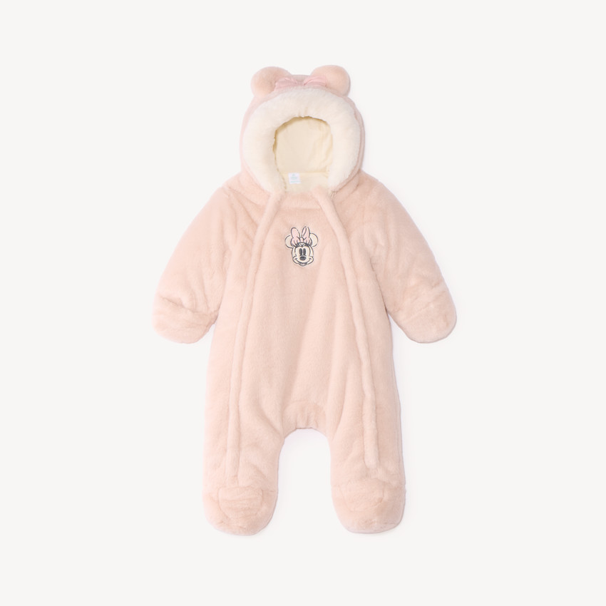 Combi-pilote bébé fille en sherpa Minnie Disney (finitions différentes selon l'âge) 