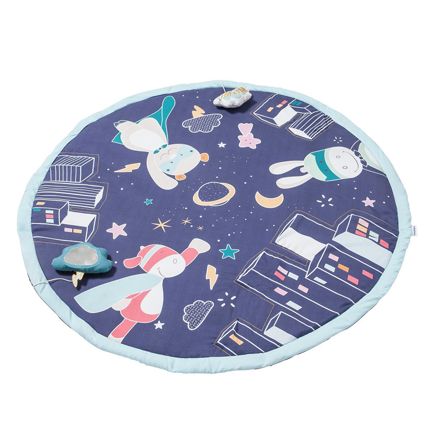 Tapis d'éveil sons et lumières collection Super-héros 