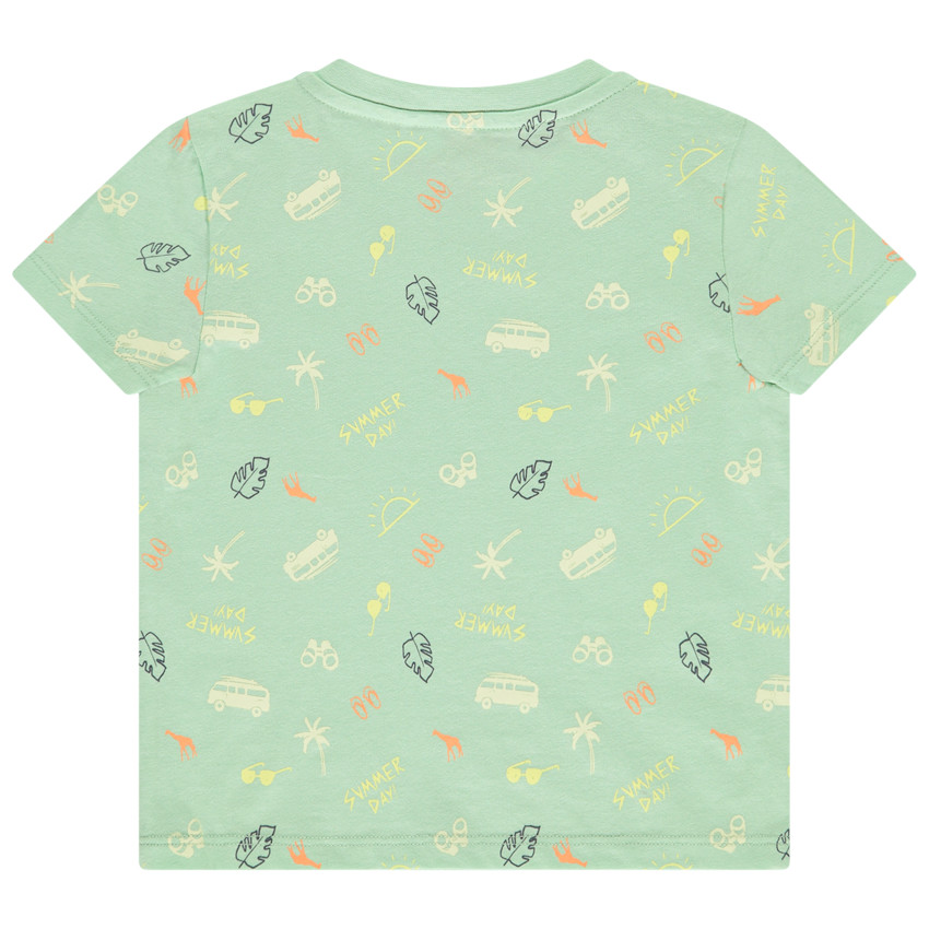 T-shirt manches courtes imprimé fantaisie pour bébé garçon 