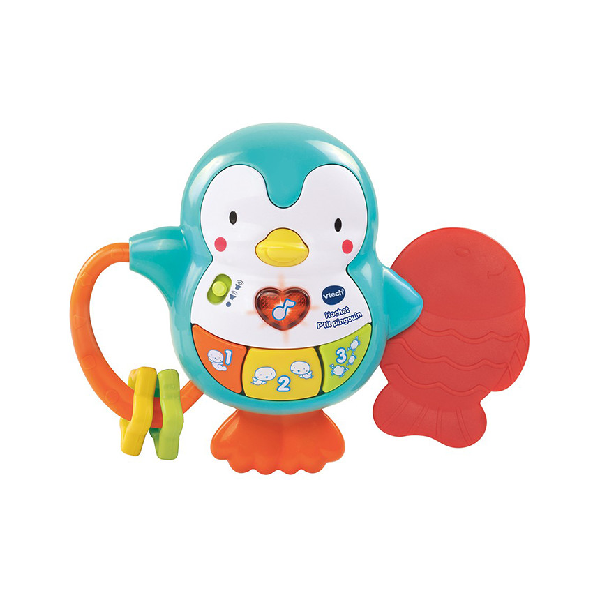 Hochet P'tit pingouin 6-24 mois 
