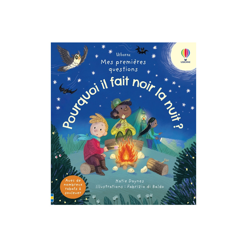 Livre Mes premières questions Pourquoi il fait noir la nuit ? 