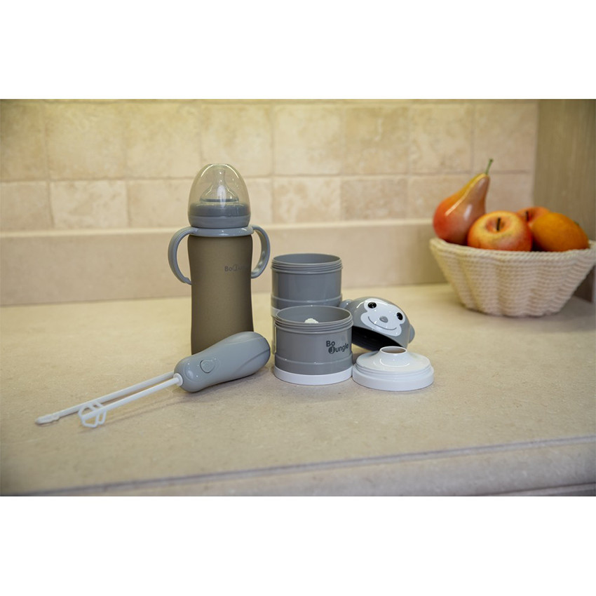 Mélangeur mixer pour biberon Gris - Gris (Bo Jungle) - Image 1