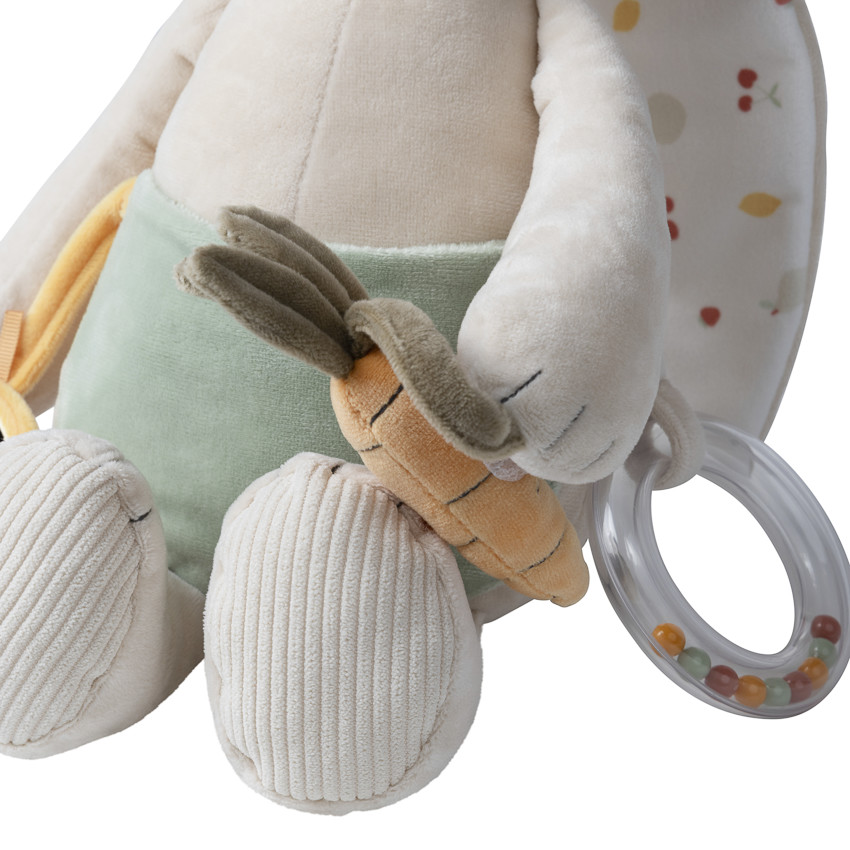 Peluche d'activités lapin La Vie à la Ferme 