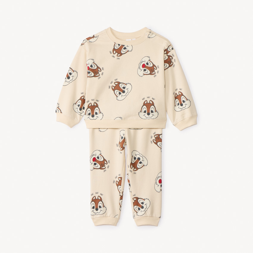 Ensemble jogging molleton imprimé Tic et Tac Disney pour bébé garçon