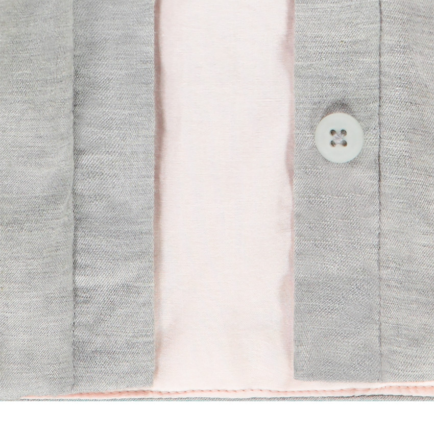 Veste à capuche en toile motif cygne pour bébé fille 