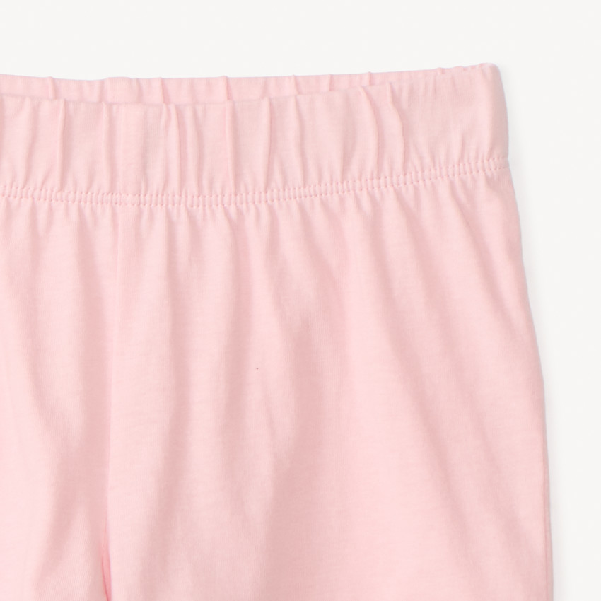 Lot de 2 pyjamas 2 pièces t-shirt + short fantaisie pour fille 