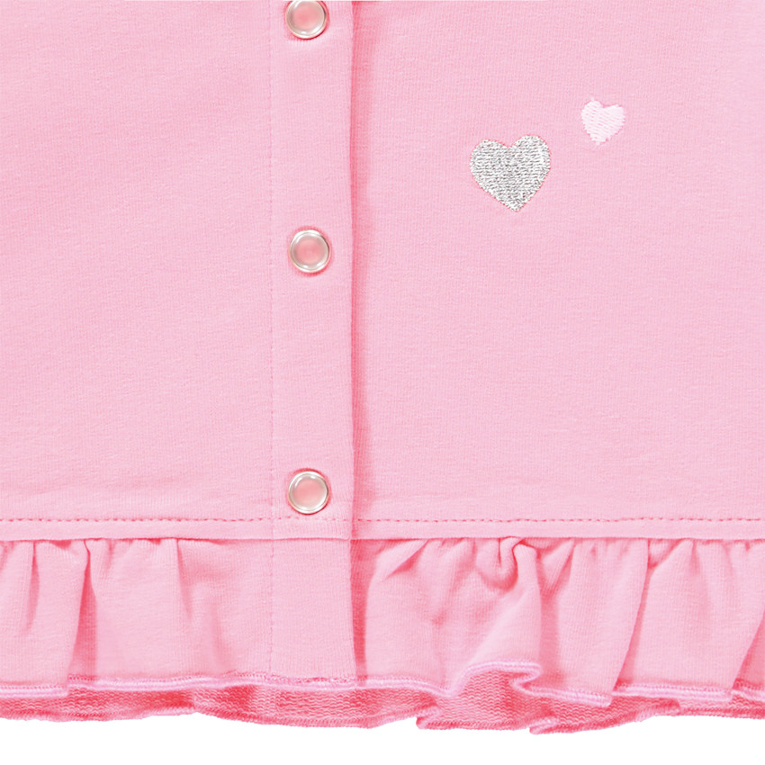 Ensemble 3 pièces tunique, gilet et legging pour bébé fille 