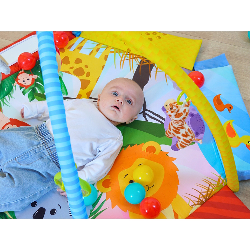 Tapis d'éveil & d'activité avec balles Palenquo 