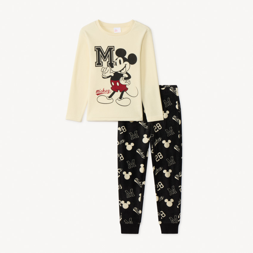 Set pyjama 2 pièces en polaire Mickey Disney pour garçon