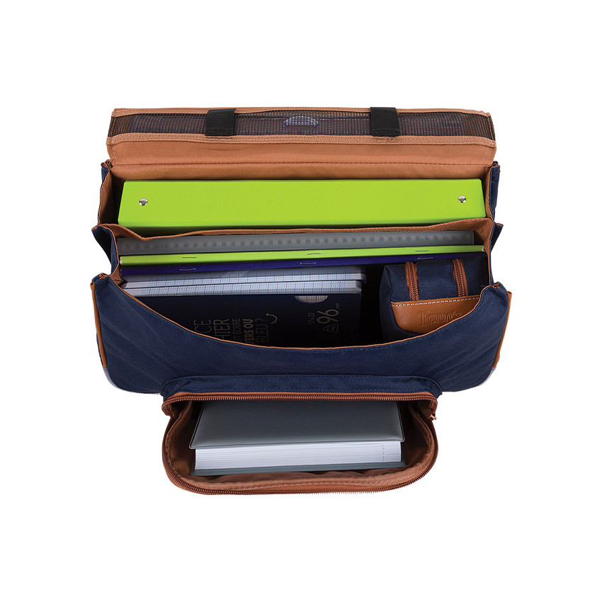 Cartable Arthur bicolore 38 cm 