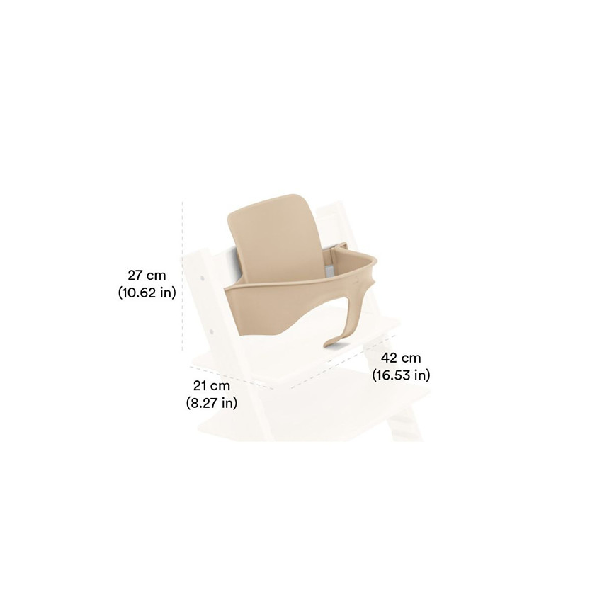 ACCESSOIRE CHAISE HAUTE BABY SEAT TRIPP TRAPP HEATHER MAUVE 