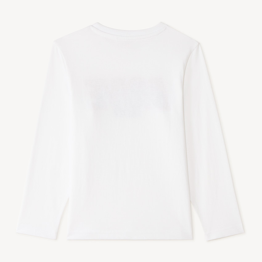 T-shirt manches longues print fantaisie pour garçon 