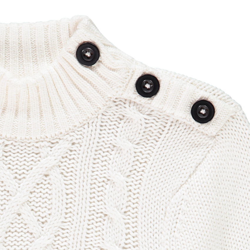 Pull en tricot à jeux de mailles pour enfant garçon Main Pull en tricot à jeux de mailles pour enfant garçon