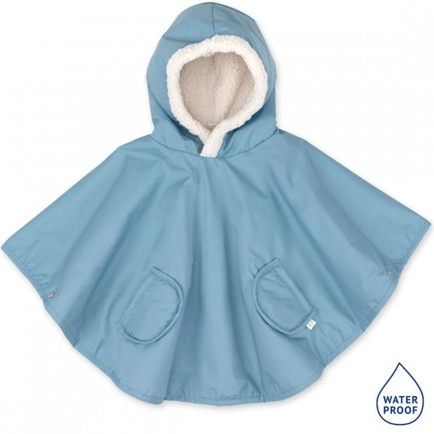 Poncho de voyage - Waterproof + teddy - Horizon - 9/36 m 