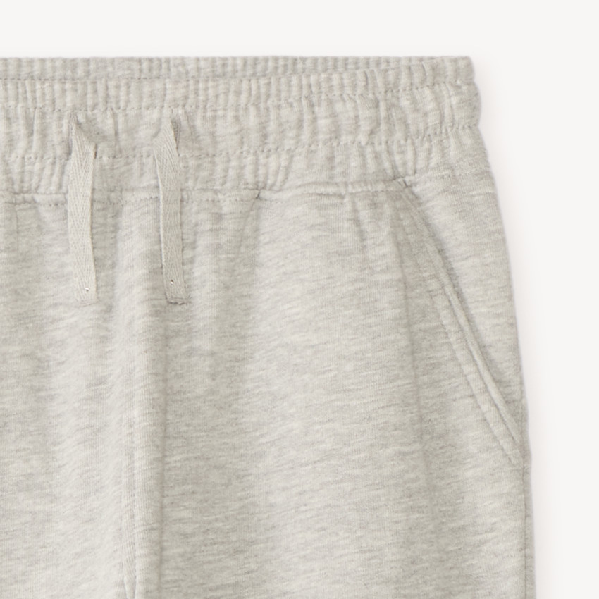 Pantalon de jogging fille en molleton uni 