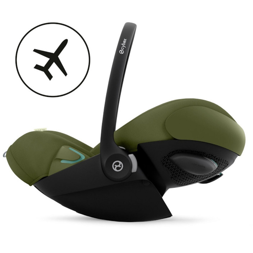 Siège auto I-Size Cloud G3 2026 tissus Plus - Moss Green Khaki 