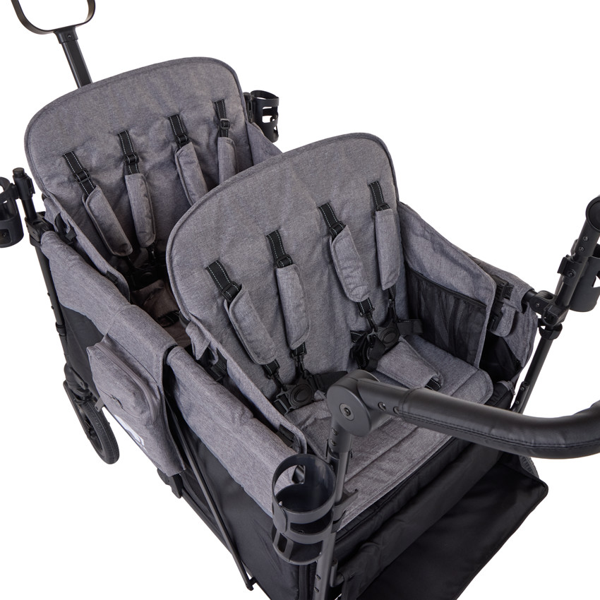 Poussette multiple - 4 places 