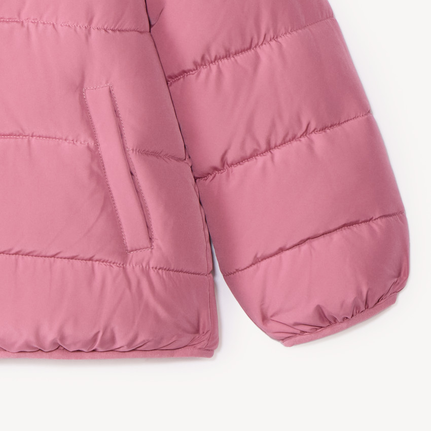 Doudoune fille matelassée à capuche 