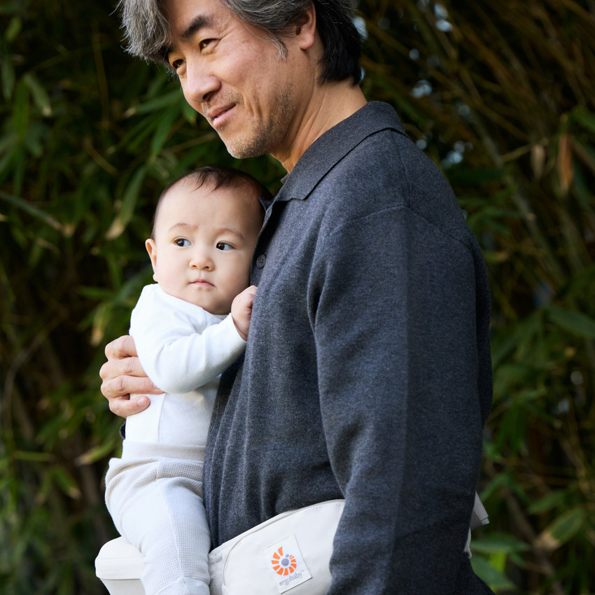 Porte-bébé Lift Hip Seat Pearl Grey  