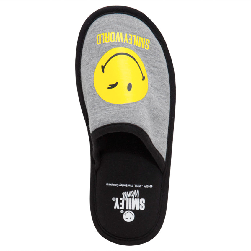 Chaussons bas en jersey avec print SmileyWorld 
