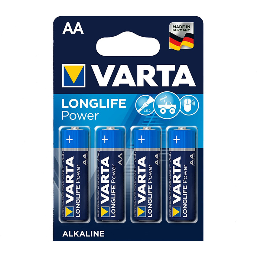 Piles Alcaline Longlife Power LR6 x 4  