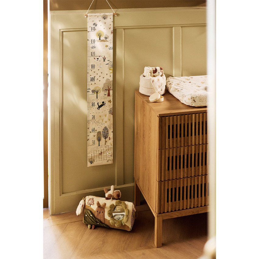  Gant de toilette gaze de coton Tiny Park 3pcs 