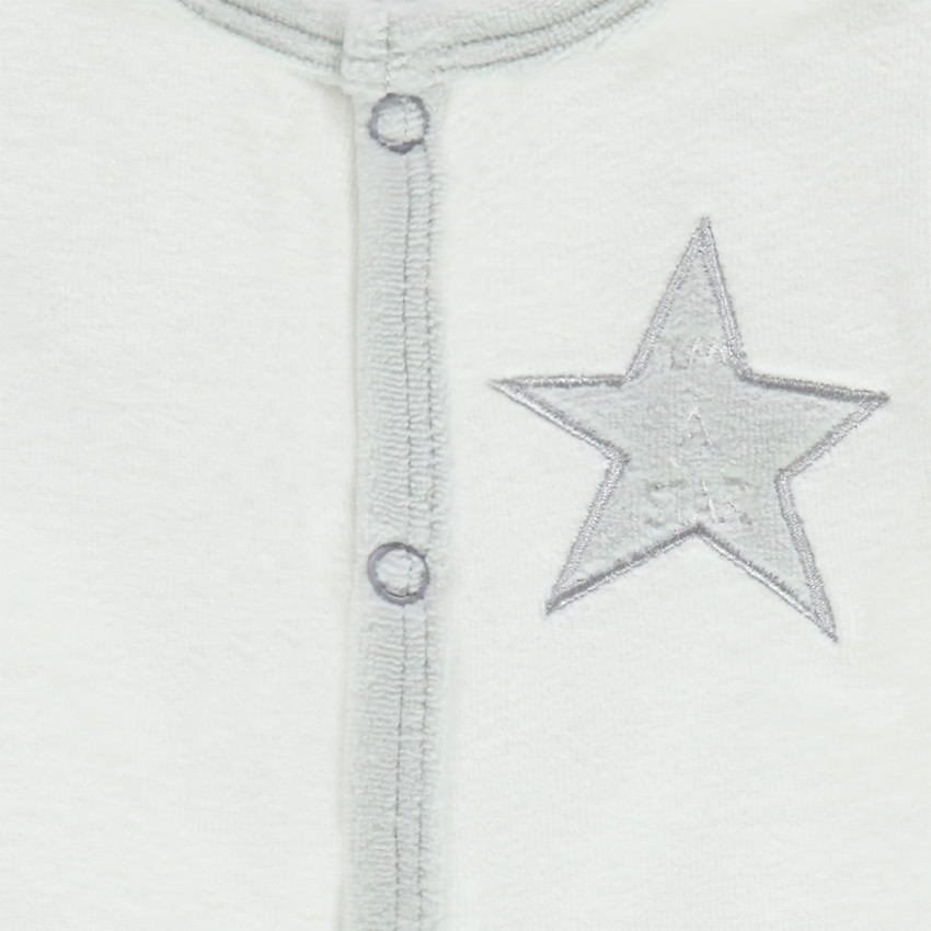 Dors-bien en velours du prématuré au 3 mois 