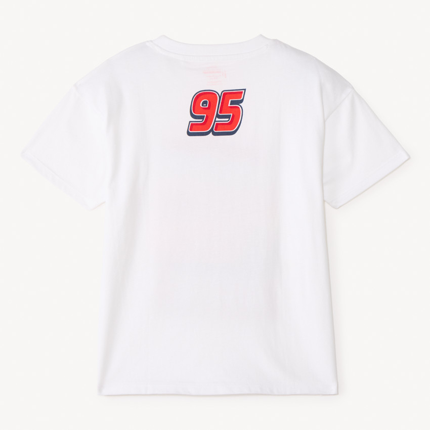 T-shirt manches courtes 1/2 oversize Flash McQueen Disney-Pixar pour garçon 