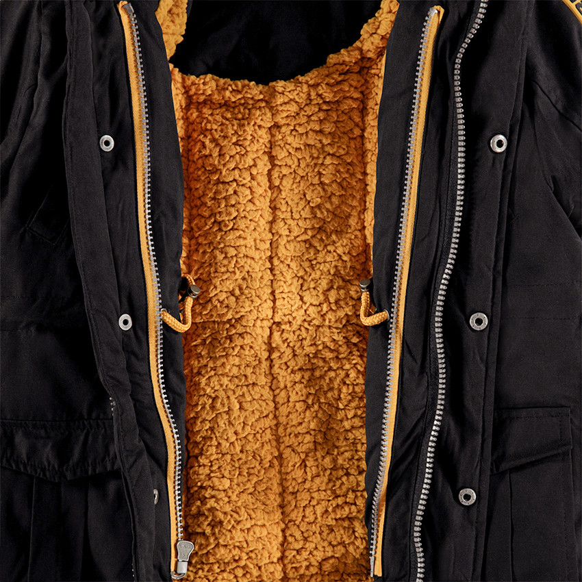 Parka 3 en 1 avec blouson intérieur intégré amovible 