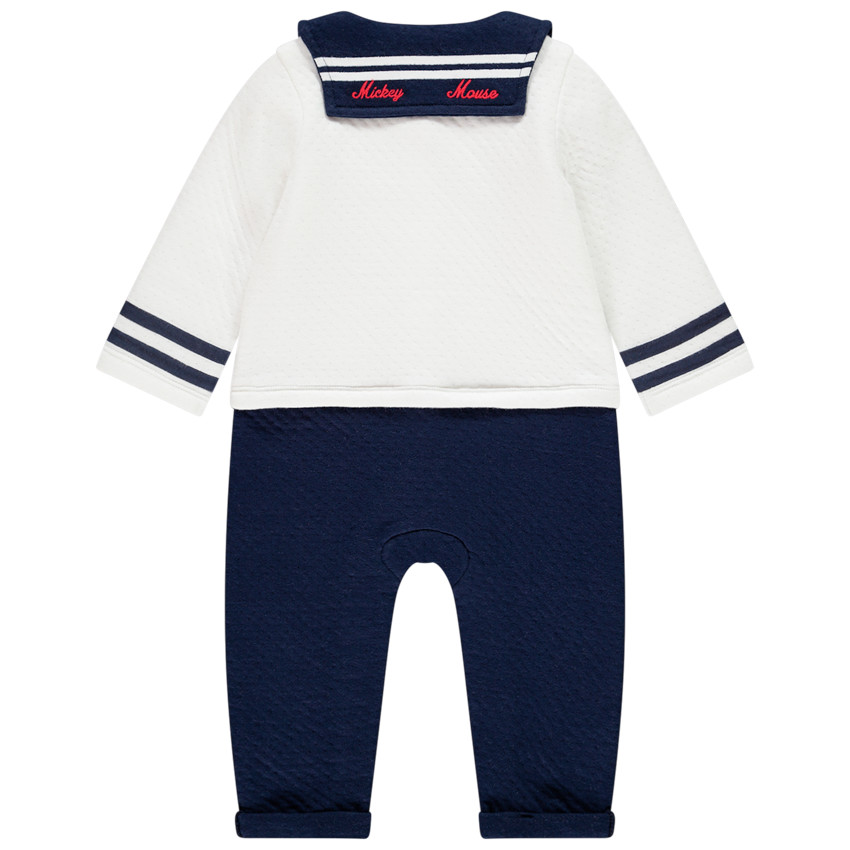 Combinaison effet 2 en 1 en maille print Mickey Disney pour bébé garçon 