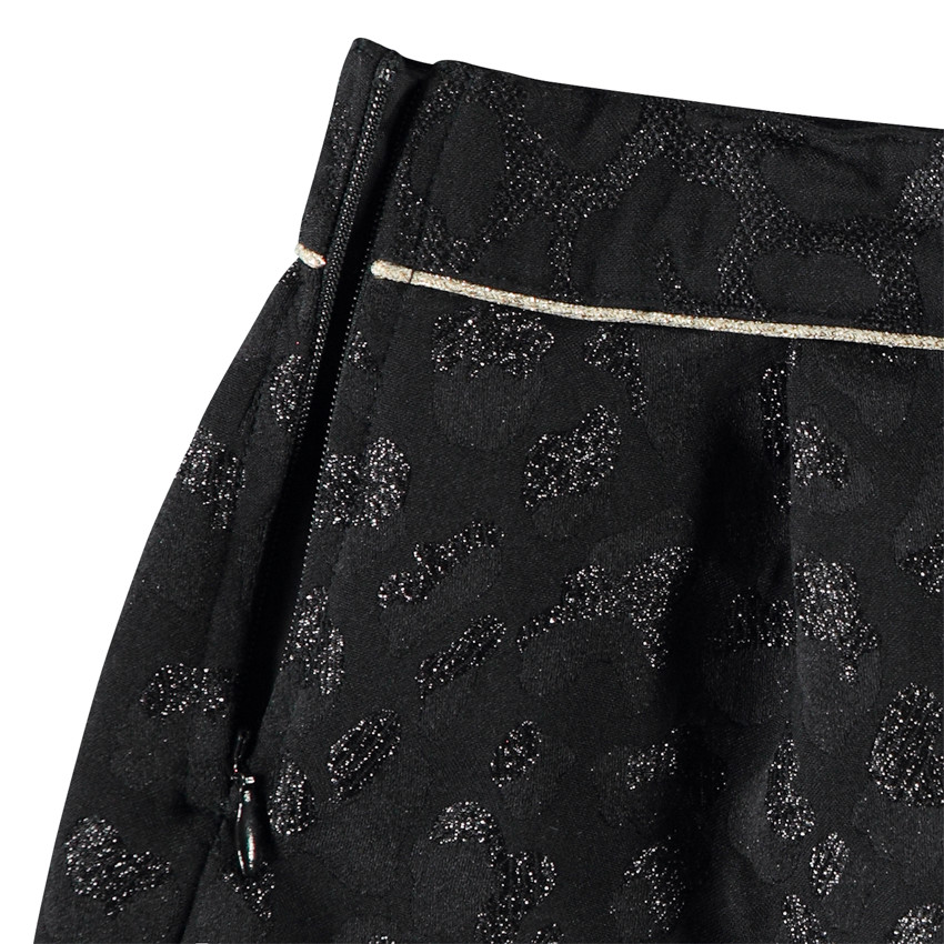 Short de fête en jacquard irisé pour fille 