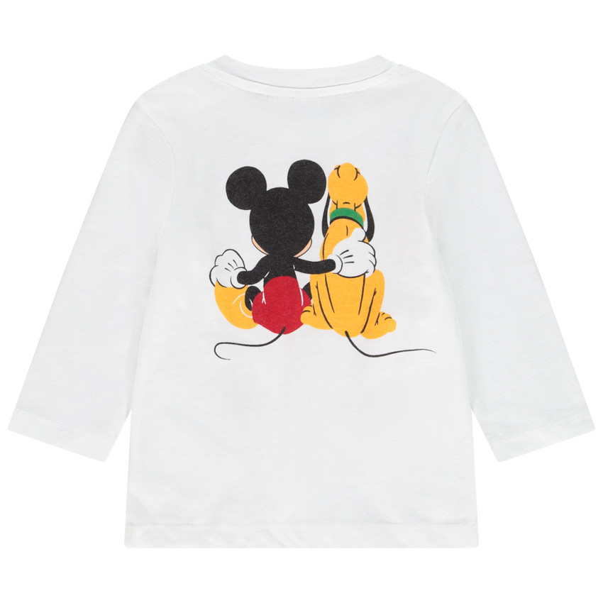 T-shirt manches longues print Mickey et Pluto Disney pour bébé garçon 