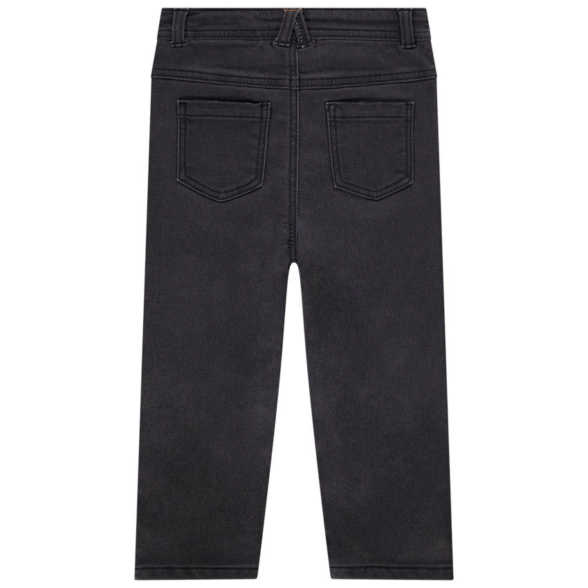 Jean uni print tigre et oreilles en relief pour bébé garçon 