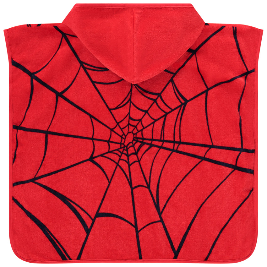Cape de bain en éponge Spider-Man Marvel pour garçon 