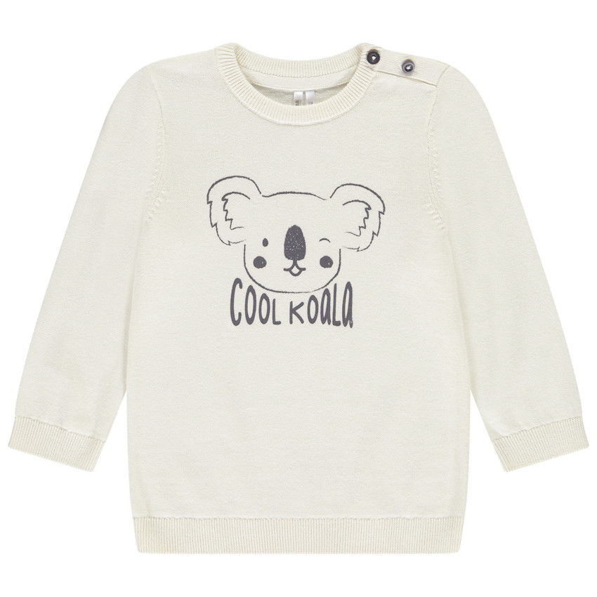 Pull manches longues print koala pour bébé garçon