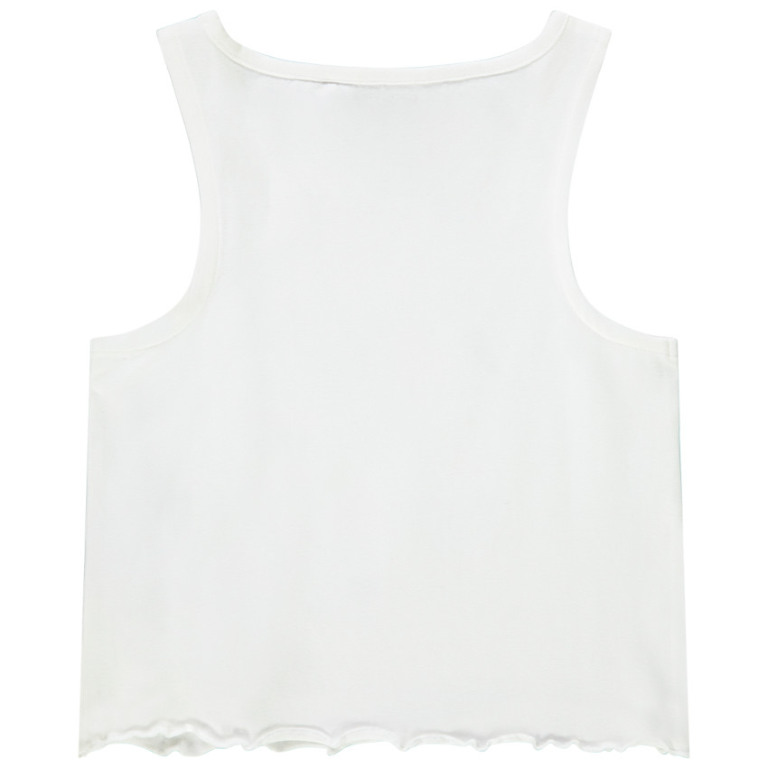 Débardeur en jersey print abstrait pour fille 