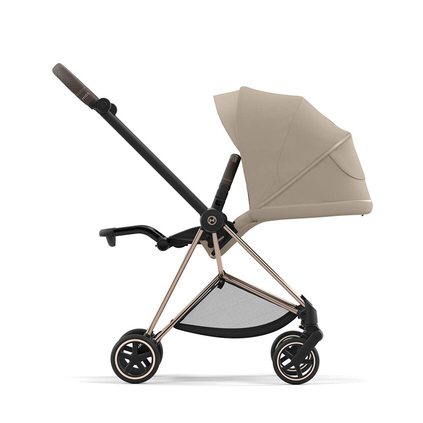 Habillage de siège pour poussette Mios 3 cozy beige 