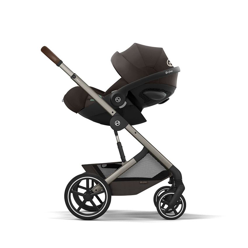 Poussette Duo Balios S Lux 2026 + Nacelle Chocolate Brown 