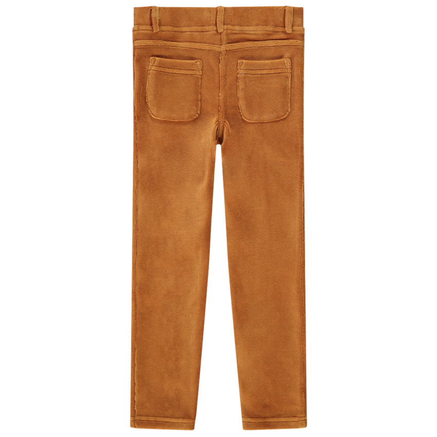 Jegging en velours pour fille 