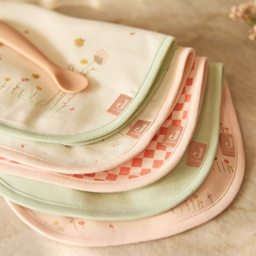 Bavoir imperméable Jersey 5PCS Pretty Picnic 