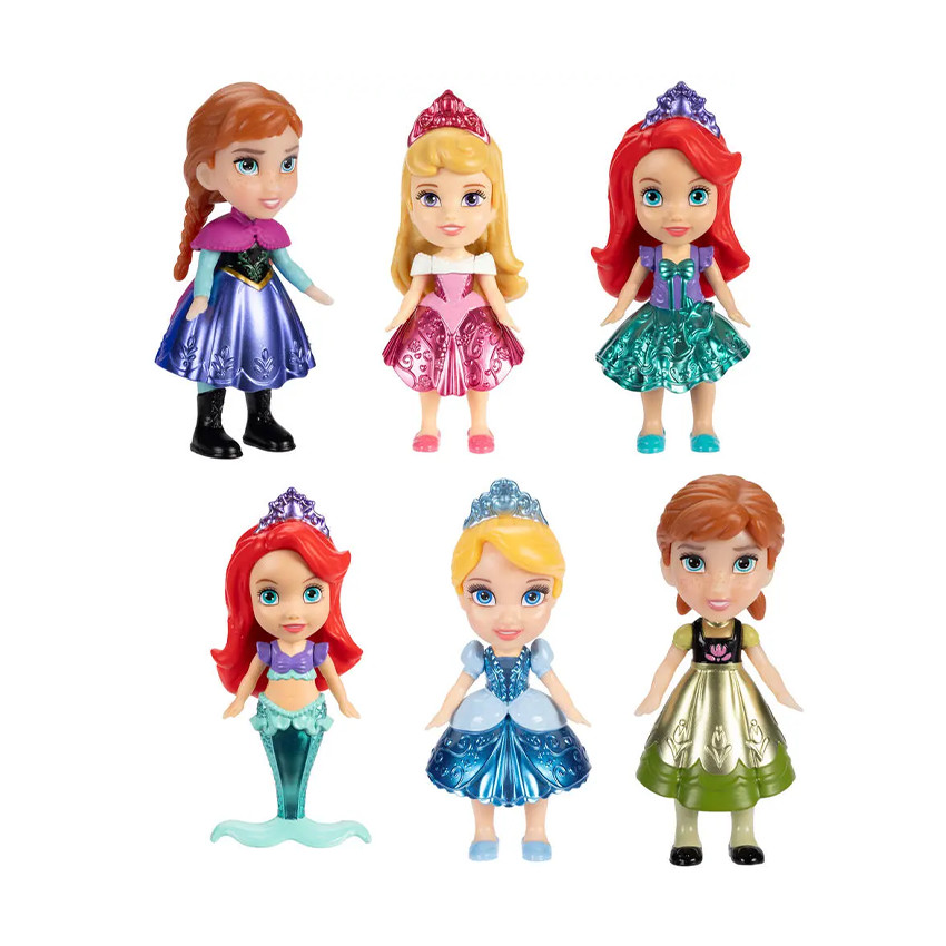 Mini poupée Disney Princesses 8cm (modèle aléatoire)
