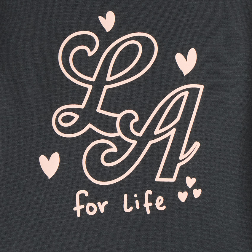 Sweat molleton fantaisie pour fille 