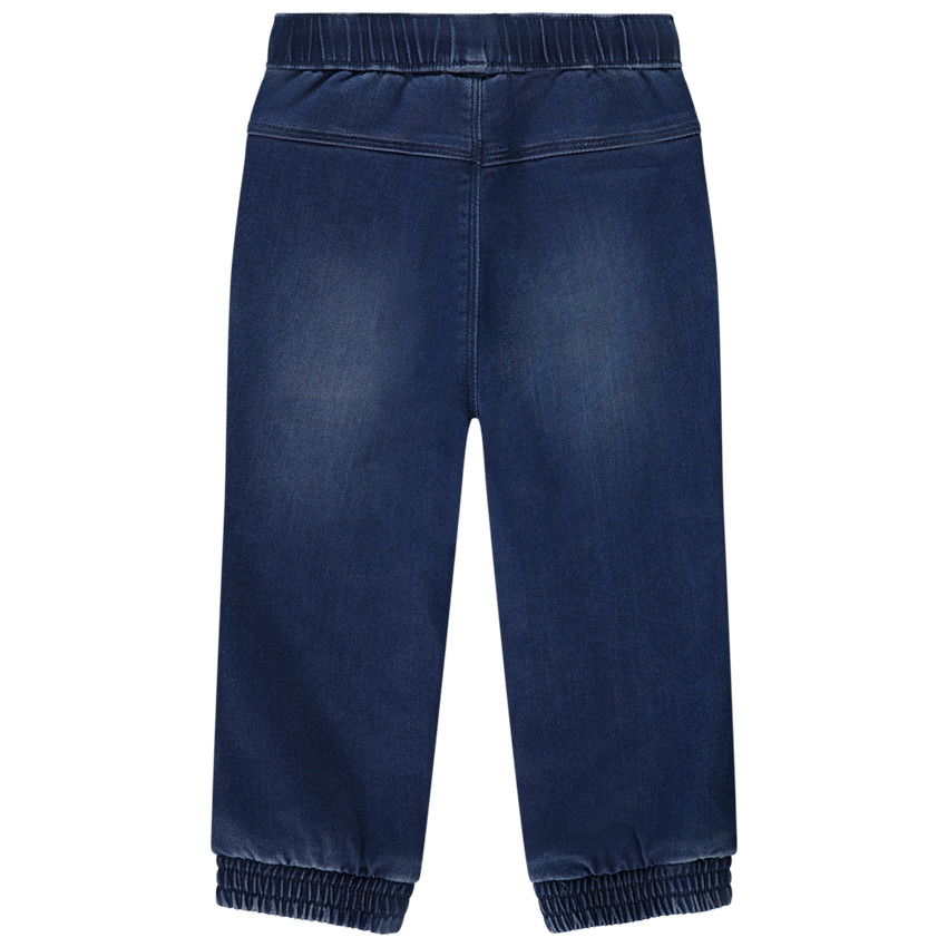 Jean jogger uni pour bébé garçon 