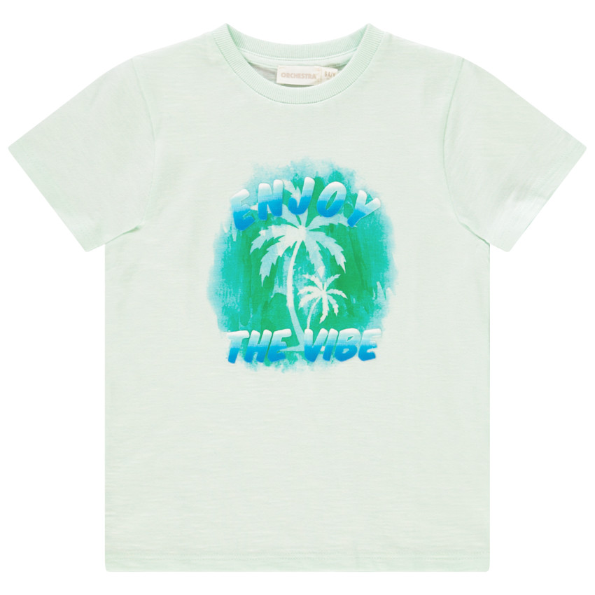 T-shirt manches courtes puff print pour garçon 